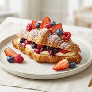 Berries & Cream Croissant